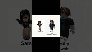 Roblox story  Billy and Sarah Part 1roblox robloxstory robloxshorts [upl. by Aihsila722]