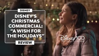 ▷ DISNEY CHRISTMAS COMMERCIAL 2023 quotA Wish For The Holidaysquot [upl. by Kalasky250]