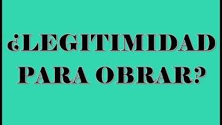 ¿Habría legitimdiad para obrar l Derecho de Familia [upl. by Nathanoj]