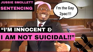 Jussie Smollett SPAZZES OUT in Court after sentencing  PARODY  quotI am NOT Suicidalquot [upl. by Amzaj]