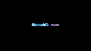 Blameshift Ghost Lyrics video [upl. by Nivled]