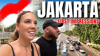 First Impressions of JAKARTA Indonesia 🇮🇩 NOT what we EXPECTED [upl. by Riamu]