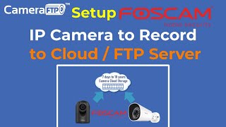 How to Configure Foscam IP Camera to record to FTP server  Cloud storage Stepbystep Setup Guide [upl. by Alben825]