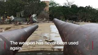 Living under a cannon on Senegals Gorée island  News [upl. by Aratal]