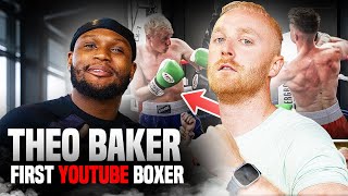 THEO BAKER The Return of THE FIRST YOUTUBE BOXER [upl. by Erehc]