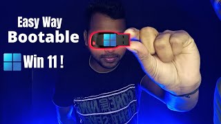 How to create Bootable pen drive or flash drive  Create a Windows 11 USB Flash drive in Hindi [upl. by Austreng]