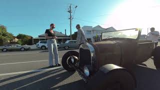 VR180 3D Quest  quotMoose on the Loosequot Car Meet  Sandgate QLD Australia 2024 [upl. by Sumaes343]