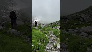 adventure alpinetrails alps hiking switzerland clouds [upl. by Rosabel723]