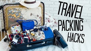 Οργάνωση βαλίτσας Travel Life Hacks Organization Tips [upl. by Nosnek863]