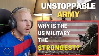 European Reacts To How strong is the United States military [upl. by Schreck476]