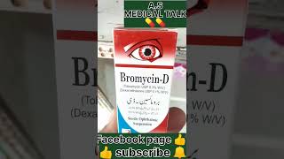 bromycinD drops use in urdu  doseDexatob tobramycin 03�xamethasone 01 Tobramycin eye drop [upl. by Raybin]