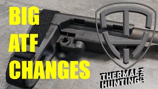 Stabilizing Pistol Brace ATF Final Rule 2021R08F Key Points [upl. by Drusi]