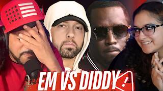 Eminem Fuel feat Westside Boogie amp GRIP reaction Em Aims at P DIDDY [upl. by Alidis]