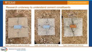 LongTerm Laboratory Test Methods and Field Exposure Blocks for Delayed Ettringite Formation DEF [upl. by Claretta]