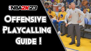 How To Call Plays PampR Freelances Series amp More   NBA 2K23 Offensive Playcalling Tutorial [upl. by Jacob]