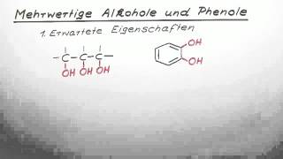 Mehrwertige Alkohole und Phenole  Chemie  Organische Chemie [upl. by Sundberg]