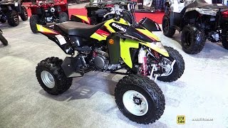 2014 Suzuki Quadsport Z400  Walkaround  2014 StHyacinthe ATV show [upl. by Leugimsiul]