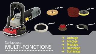 Surfaçeuse multifonctions FARTOOLS [upl. by Marcellus]