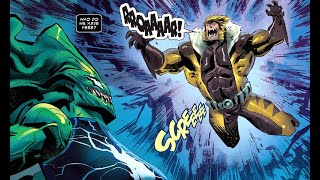 Sabretooth With Prep Time Attacks Scary Venom SheHulk [upl. by Atnamas]