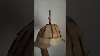 Cardboard pickelhaube Not yet painted [upl. by Accebber]