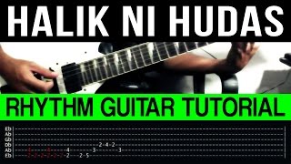 Halik Ni Hudas  Wolfgang RHYTHM ONLY Guitar Tutorial [upl. by Shaun]