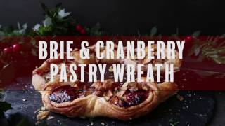 Brie amp cranberry pastry wreath [upl. by Analise487]