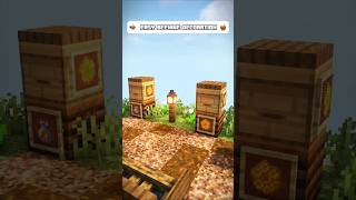 Minecraft Mini Builds Ep 52  Easy Beehive Decoration [upl. by Bertold142]