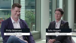 London Stock Exchange Interview  Innovate Finance and Zilch [upl. by Adlen]