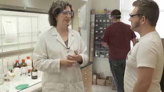 Making Aerogels With a Hot Press Tour of the Union College Aerogel Laboratory [upl. by Erikson212]