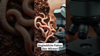 Unglaubliche Fakten über Würmer tiere shorts facts fakten newvideo wildlife wissen worms [upl. by Vharat]