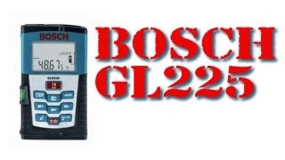 The BOSCH GLR225 Laser Distance Measurer and DesignBuild Example [upl. by Acined]