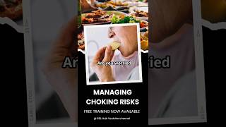 Manage Choking Risks in Aged Care  Free Training agedcare freetraining dysphagia [upl. by Silvan5]