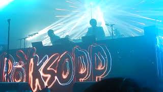 Röyksopp  Monument feat Jonna Lee Live at The Novo Theater LA April 2017 [upl. by Melly]