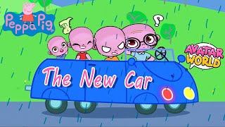 Peppa Pig in Avatar World  The New CAR [upl. by Bonina960]