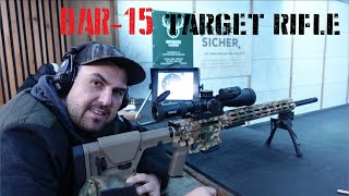 Dynamic Arms Research DAR15 Target Rifle 223 rem  Schusstest 300 Meter [upl. by Esil]