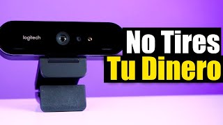 5 RAZONES para Comprar la LOGITECH BRIO 4k  ¿ES UNA WEBCAM PARA TI [upl. by Sokim]