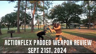 ActionFlex Foam Padded Weapon Training Review [upl. by Norford]