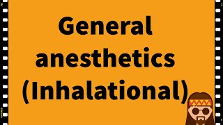 Pharmacology General Anesthetics Anesthesia CNS MADE EASY [upl. by Airam513]