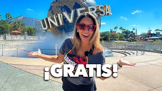 TODO esto es GRATIS en UNIVERSAL STUDIOS Orlando 🙌 Tickets Express Pass hora extra y más [upl. by Nehcterg]