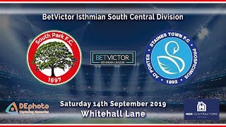 HIGHLIGHTS  South Park FC v Staines Town FC  14092019 [upl. by Zeuqram]