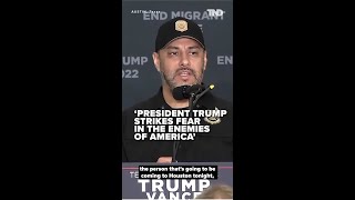 Border Patrol leader President Trump strikes fear in the enemies of America [upl. by Mayyahk]