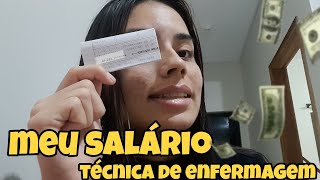 Quanto ganha um técnico de enfermagem qual valor do meu salário como técnica de enfermagem 2023 [upl. by Akitahs]