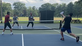 Pickleball Beginners Men’s Doubles Friendly Match  Jul 23 2024  7 Games Total [upl. by Mutz]