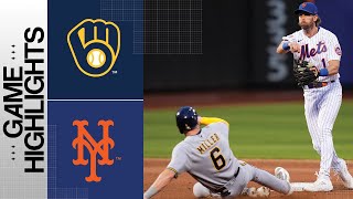 Brewers vs Mets Game Highlights 62723  MLB Highlights [upl. by Ennahgem]