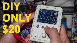 20 oscilloscope DIY YETech DSOSHELL DSO150 [upl. by Accebar]