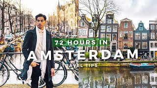 AMSTERDAM top things to do see and eat in 3 days travel 2023 [upl. by Prevot437]