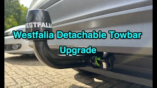 Westfalia Detachable Towbar upgrade [upl. by Ransell]