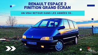 Présentation complète Renault Espace 2 RXE Grand écran [upl. by Anitaf485]