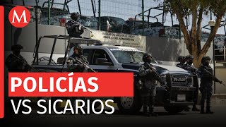 Atacan a grupo de élite de la policía en Zacatecas [upl. by Kelci]