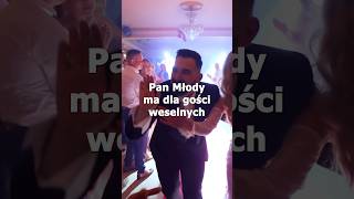 Dobry wieczór Polska Vixa na weselu Pauliny i Kuby 🔥🔥🔥 weddingvibes party viralvideo [upl. by Ahsytal]